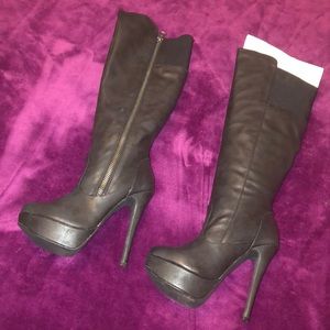 New women’s knee high boots with heel
